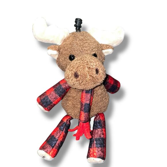 Scentsy Buddy Clip Milford Moose 6" Plush Scented Very Merry Cranberry Backpack - Picture 6 of 13